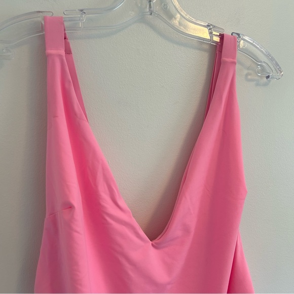 (SOLD) GOOD AMERICAN NWT High Cut One piece Swimsuit Hot Pink Size XXXL - Picture 5 of 11